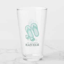 Beach House Flinflip flops Sunglasses Aqua Blue ID Glaskopp