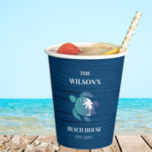 Beach House för Beach-familjen för marint blåturtu