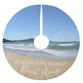 Beach House Julgransmatta Borstad Polyester