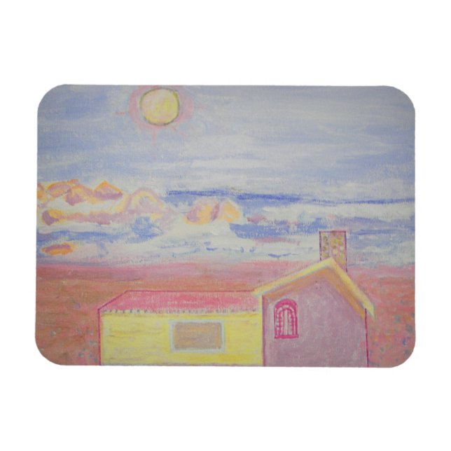 Beach House Magnet (Horisontell)