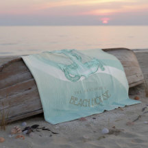 Beach House Nautical Anchor och Rope Aqua ID623
