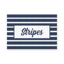 Beach House Navy Blue Rand
