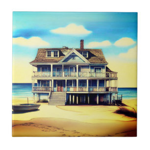 Beach House på Sand Kakelplatta