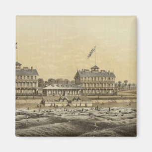 Beach House, Sea Girt, Monmouth Co, NJ Magnet