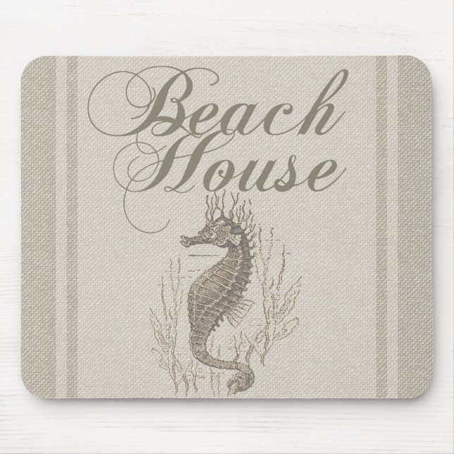 Beach House Seahorse Seashore Musmatta (Framsidan)
