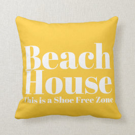 Beach House Shoe Free Zon Pillow Kudde