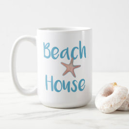 Beach House Starfish Kaffemugg