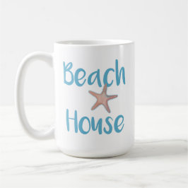 Beach House Starfish Kaffemugg