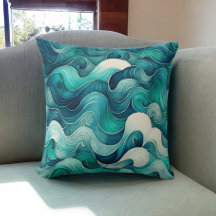 Beach House Teal Ocean Vågar