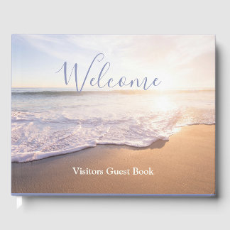 Beach House Vacation Rental Guestbook bärbar dator Gästböcker