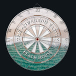 Beach House Vågar Family Namn Darttavla<br><div class="desc">Beach House Vågar Family Namn Dart Board</div>