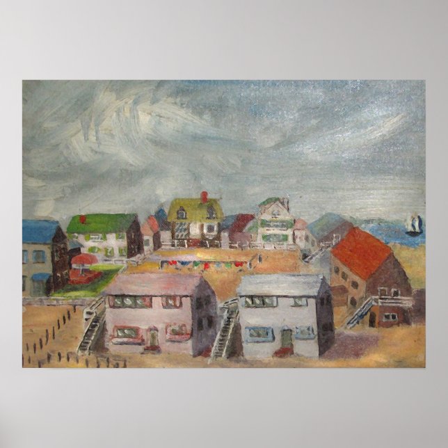 Beach Houses Poster (Framsidan)