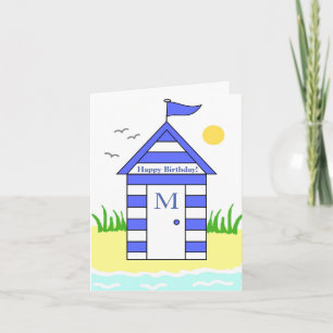 Beach Hut-blåkort Kort