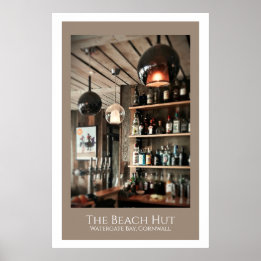 Beach Hut Poster