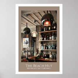 Beach Hut Poster