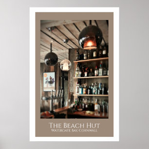 Beach Hut Poster
