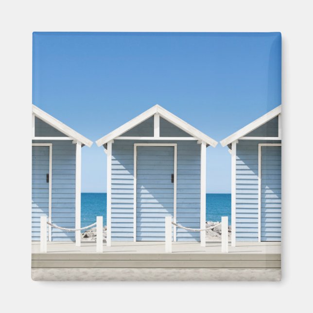 Beach Huts 2 Magnet (Framsidan)