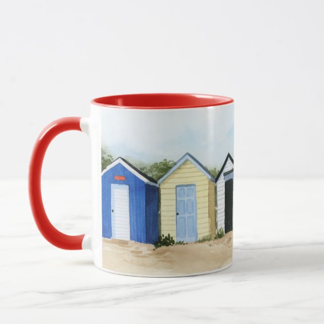 Beach Huts I Mugg (Vänster)