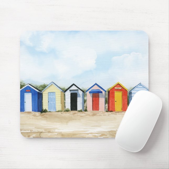 Beach Huts I Musmatta (Med mus)