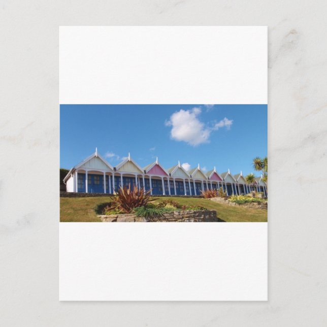 Beach Huts Vykort (Framsida)