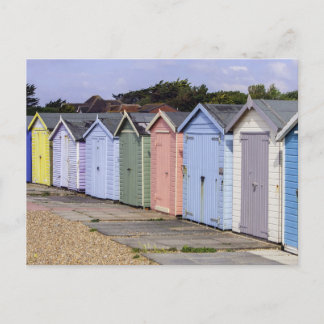 Beach huts vykort
