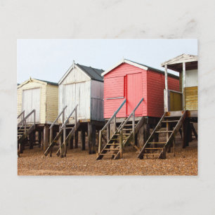 Beach Huts Vykort