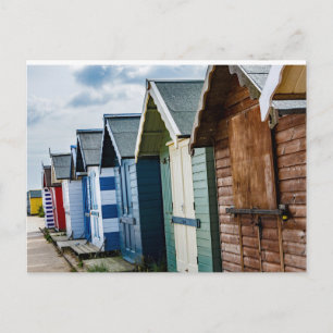 Beach huts vykort