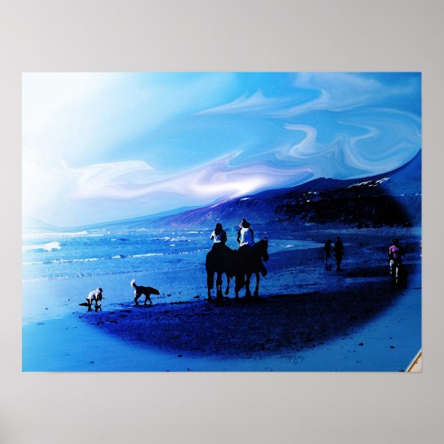 Beach i Baja Mexiko Poster (Framsidan)