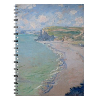 Beach i Pourville av Claude Monet Anteckningsbok
