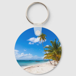 Beach i Saona Dominikanska republiken Nyckelring