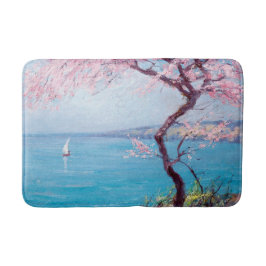 Beach in Biarritz, Frankrike (av Kimon Loghi) Badrumsmatta