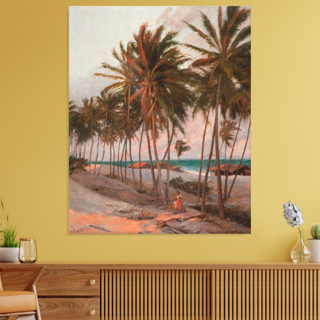 Beach in Fortaleza Canvastryck (Insitu (Vardagsrum))
