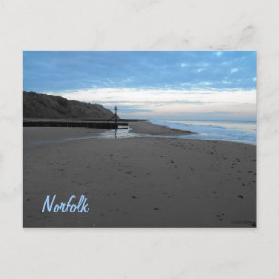 Beach in Mundesley, Norfolk av Alexandra Cook Vykort