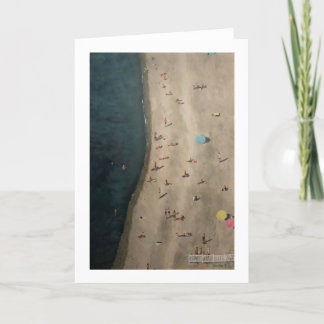 "Beach in Nice" av Trina Chow Kort