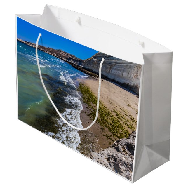 Beach in Puerto Piramides, Argentina (Baksidan Vinklad)