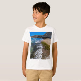Beach in Puerto Piramides, Argentina T Shirt