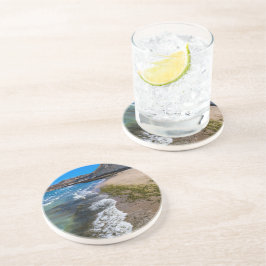 Beach in Puerto Piramides, Argentina Underlägg