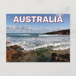 Beach in Tomaree nationalpark Vykort