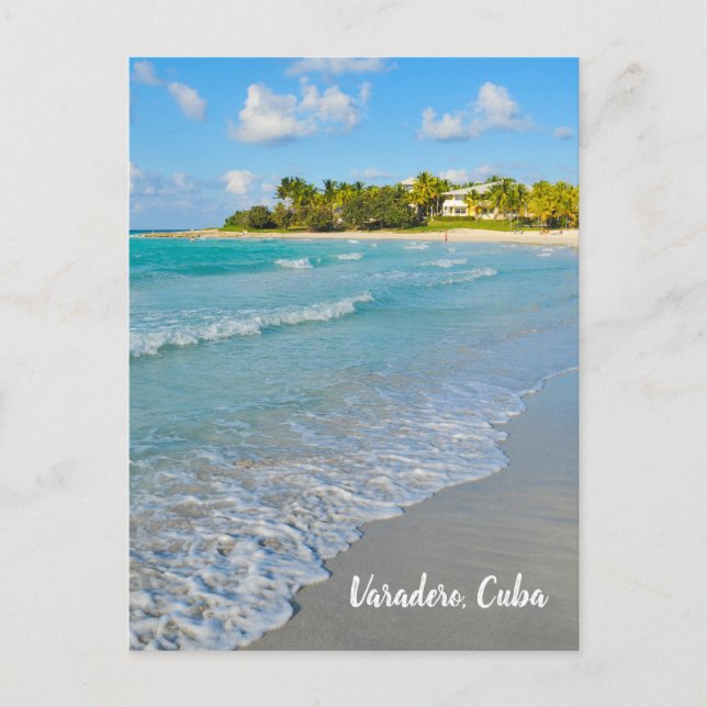 Beach in Vardero, Kuba Vykort (Framsida)