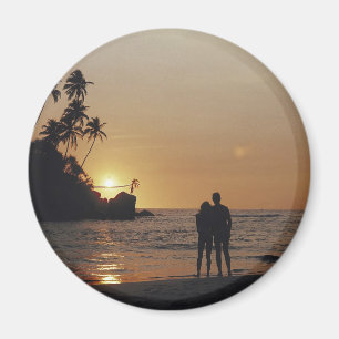 Beach-inbjudan Magnet