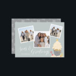 Beach-jul Julkort<br><div class="desc">Ta med en kust-juls värme och charm till dina semesterhälsningar med vårt Beachy Sand Pail-julkort! Perfekt för stranden älskare och dem som vårdar havet. På kortets framsida visas en beundransvärd illustration av en sandbricka fylld med sand som formas i Julgran. Det här kortet är en glad påminnelse om soliga dagar...</div>