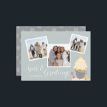 Beach-jul Julkort<br><div class="desc">Ta med en kust-juls värme och charm till dina semesterhälsningar med vårt Beachy Sand Pail-julkort! Perfekt för stranden älskare och dem som vårdar havet. På kortets framsida visas en beundransvärd illustration av en sandbricka fylld med sand som formas i Julgran. Det här kortet är en glad påminnelse om soliga dagar...</div>