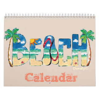 Beach-kalender Kalender
