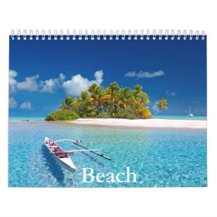 Beach-kalender Kalender