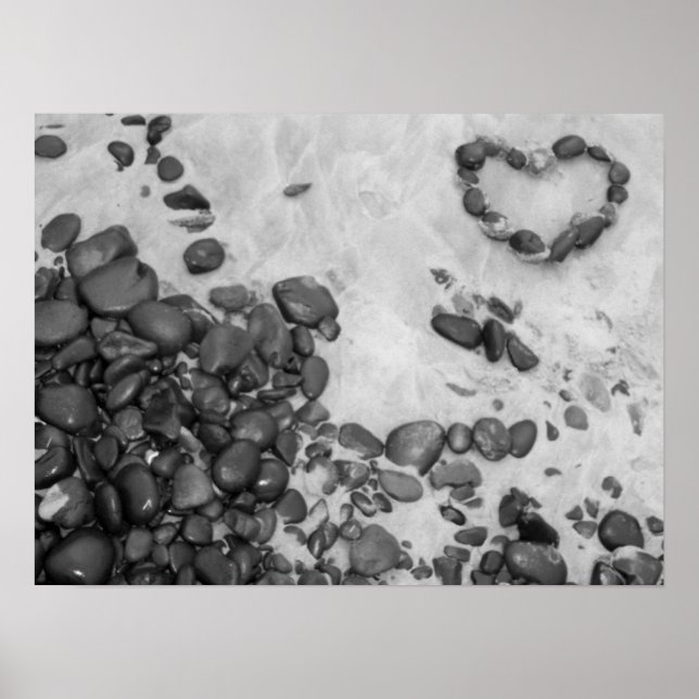 Beach Kärlek Poster (Framsidan)