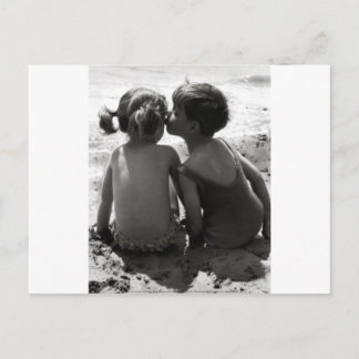 Beach Kiss Vykort