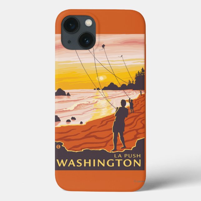 Beach & Kites - La Push, Washington (Baksida)