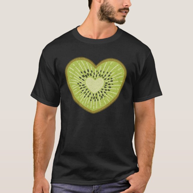 Beach Kiwi Costume  on Vacation Kiwi Fruit T Shirt (Framsida)