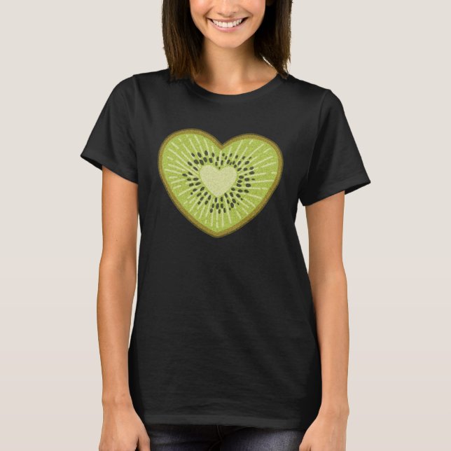 Beach Kiwi Costume  on Vacation Kiwi Fruit T Shirt (Framsida)