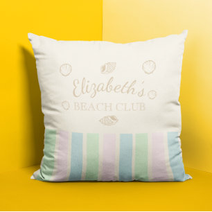 Beach Klubb Birthday Kudde